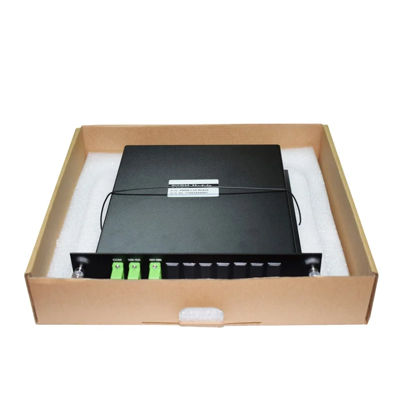 1x2 одноволоконные фильтры EDFA DWDM, красный/синий фильтр, C-образный разъем/коробка ABS/стальная трубка