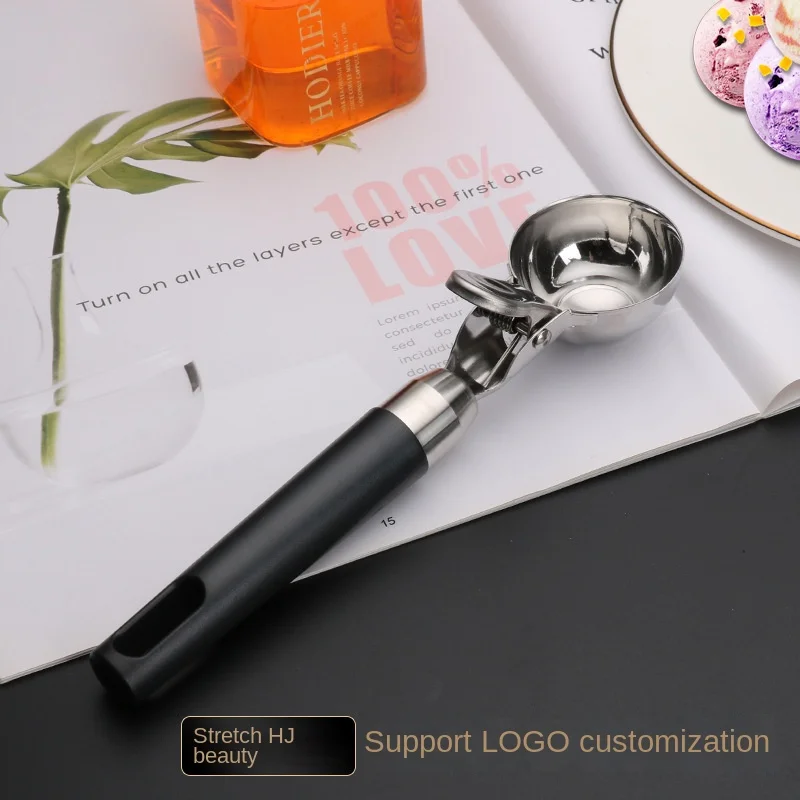 The New 304 Stainless Steel Watermelon Fruit Ice Cream Scoop Can Be Pressed