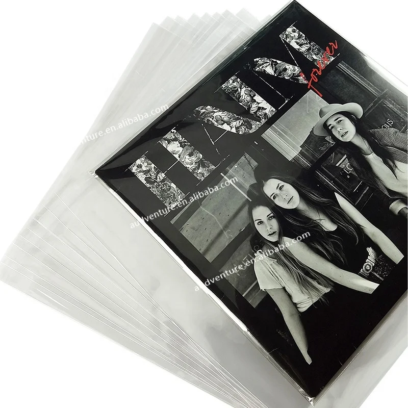 hot seller resealable vinyl record albums outer sleeves for turntable record