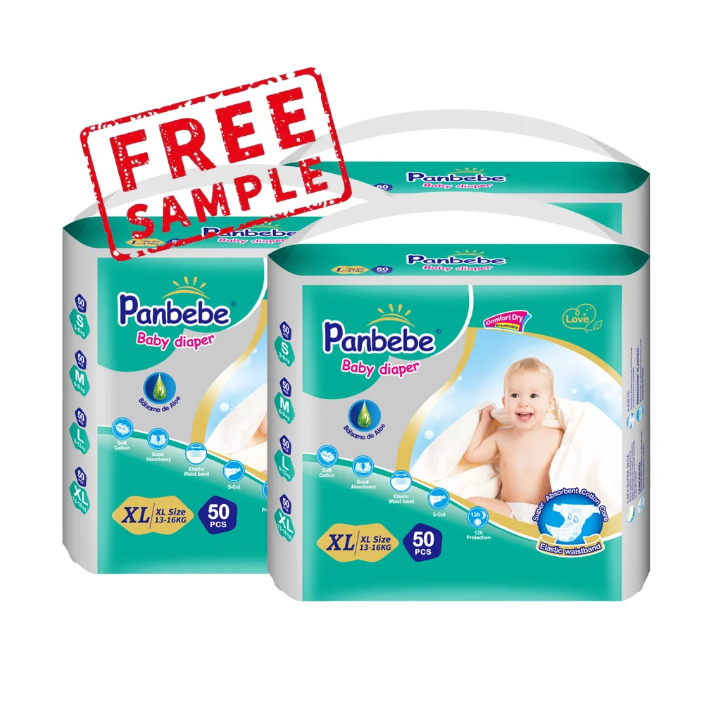 Free Sample USA Fluff Disposable Newborn Baby Diapers Wholesale Anti-Leak  Nappies Material USA Fluff Pulp