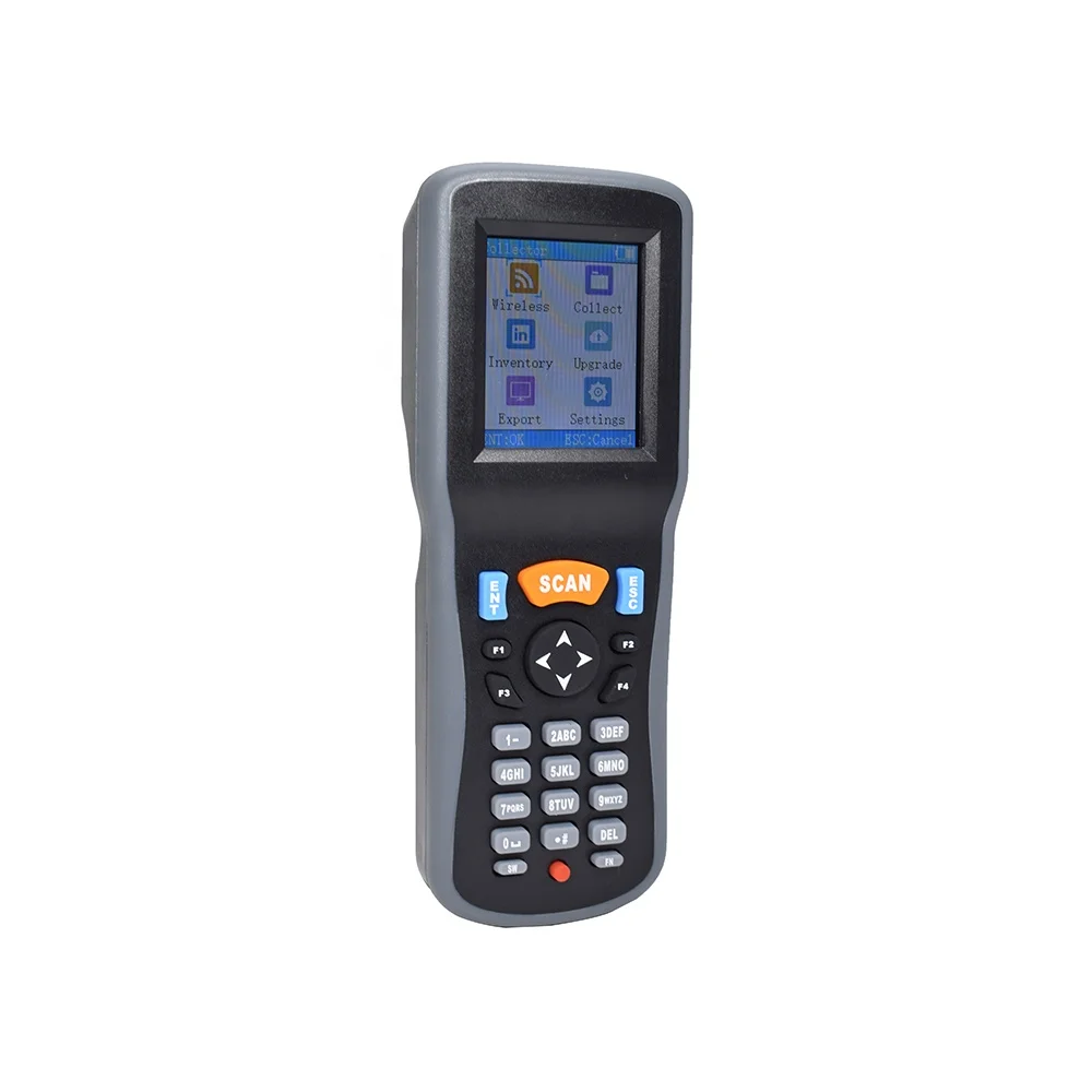 2.2inch Display 2D Wireless Data Collector Handheld Barcode Scanner Data Collector for Inventory