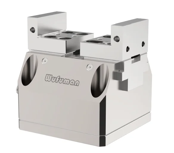 Hot sale WUFUMA SY-QDHQ100/150 Precision fixture pneumatic self center bench vise with cnc pallet SY-QDHQ100