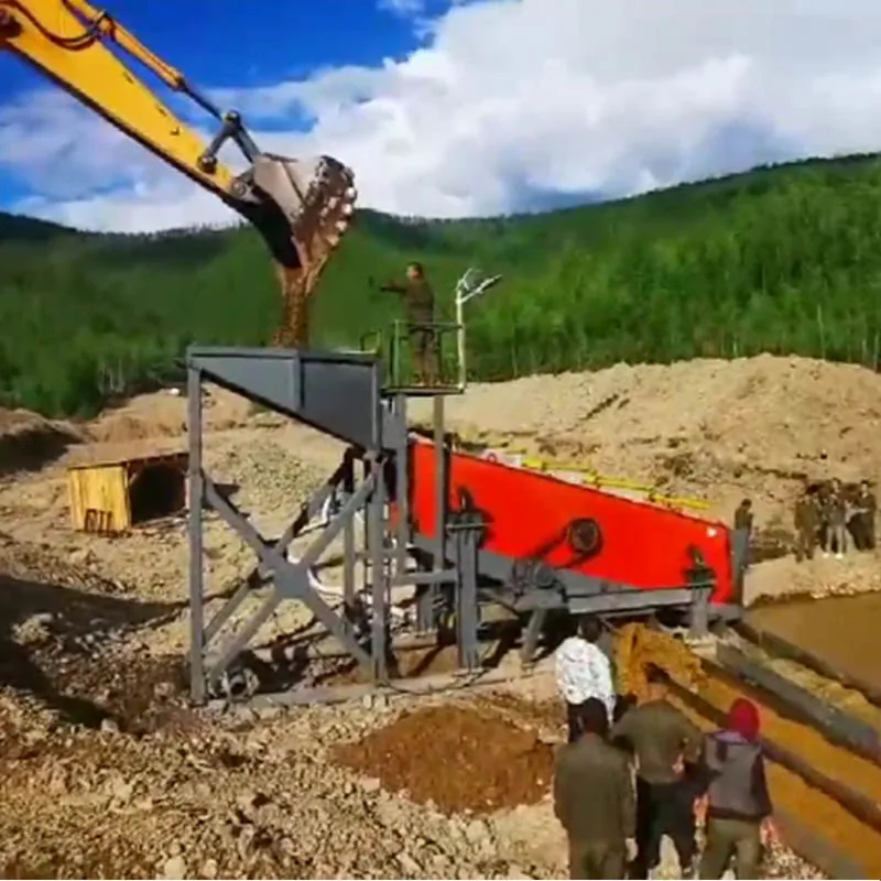 Customized Sieve Shaker Gold Sand Mine Vibrating screen mesh Sieving Limestone Direct Discharge Vibrating Screen Sieved Machine