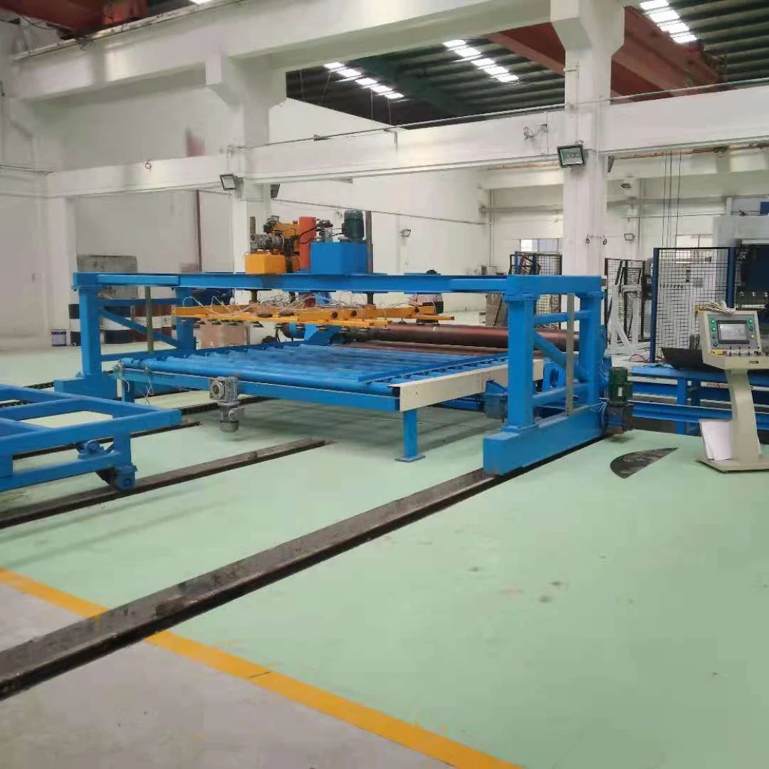 Customized CNC four roll plate rolling machine production line
