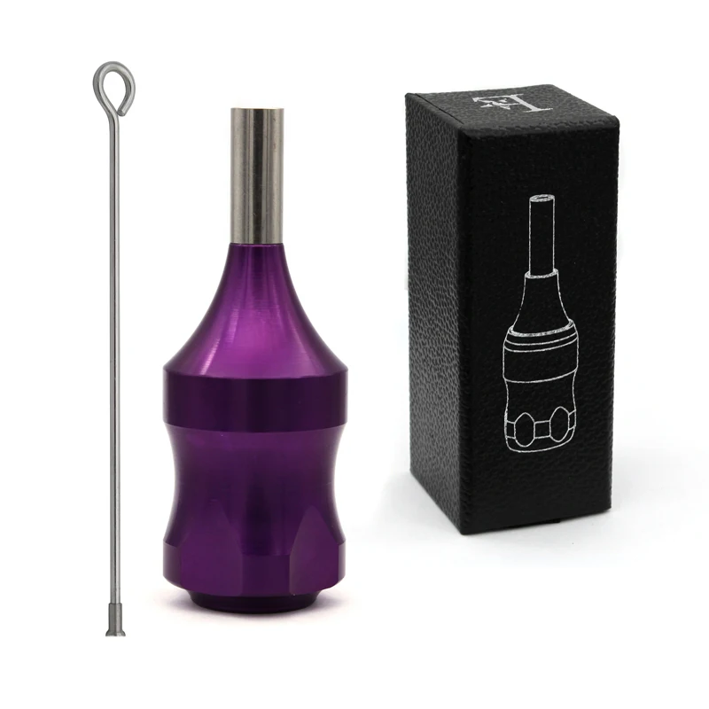 2021 new arrive high quality 28mm aluminum alloy adjust tattoo grip mix color for cartridge needle
