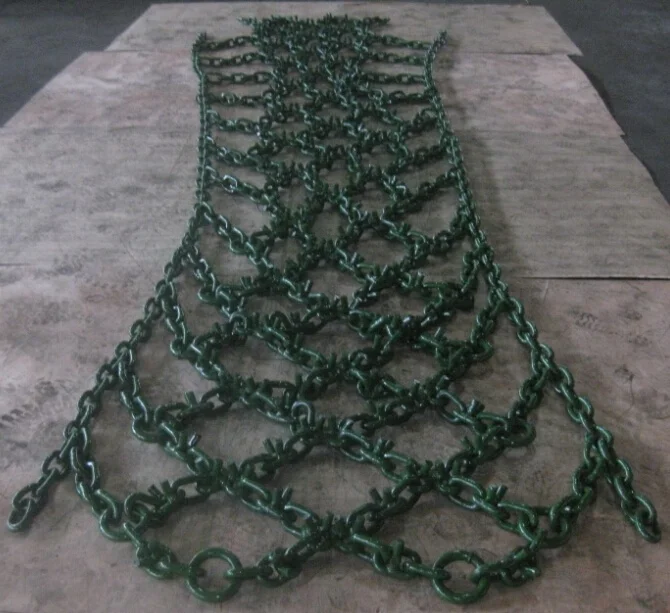 Alloy Double diamonds studded skidder chains