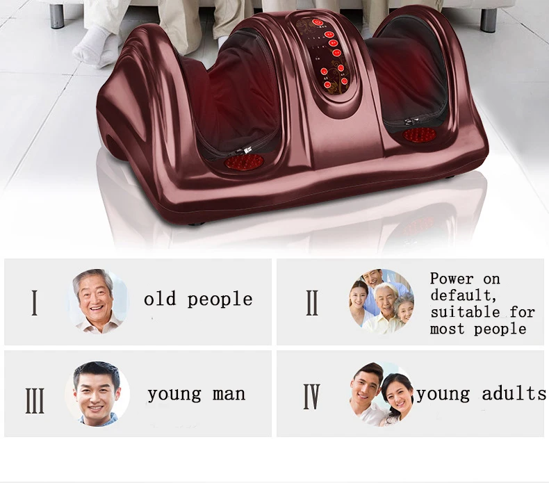 Best Selling 2024 Health Care Foot Spa Massage Portable Household Multifunction Shiatsu Foot Calf Arms Massage Machine