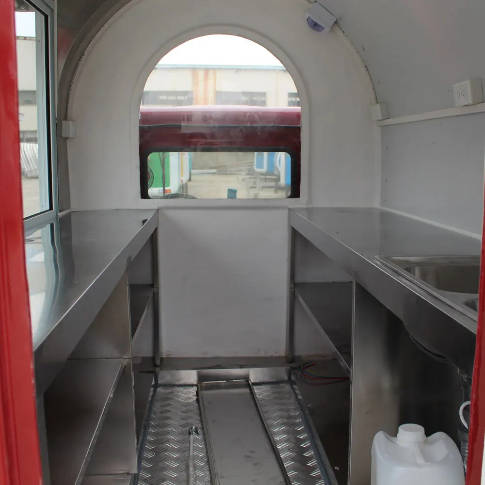 JX-FR220GH street fast food truck mobile fryer food cart electric tricycle with good price hot dog cart