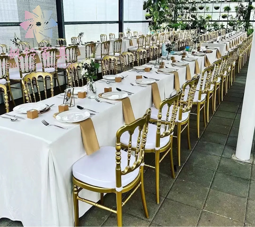 High Quality Clear Acrylic Wedding Banquet Hotel Chair Fabric Or PU Cover Cushion ZD001