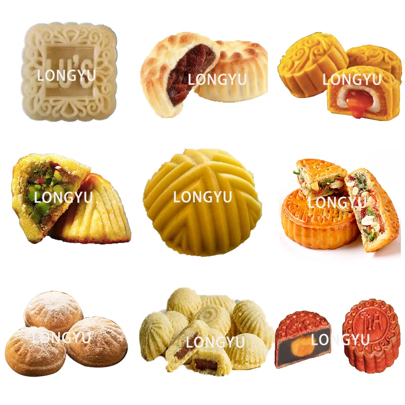 Functional commercial wholesale automatic maamoul maker mold machine production line