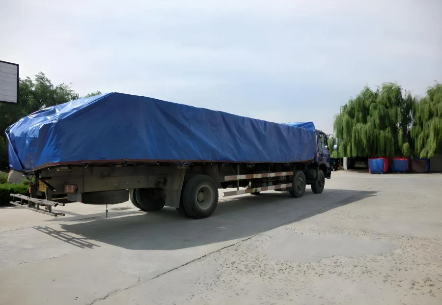 Railway Transportation Special Waterproof Oilcloth Tarpaulin Cargo Coverage