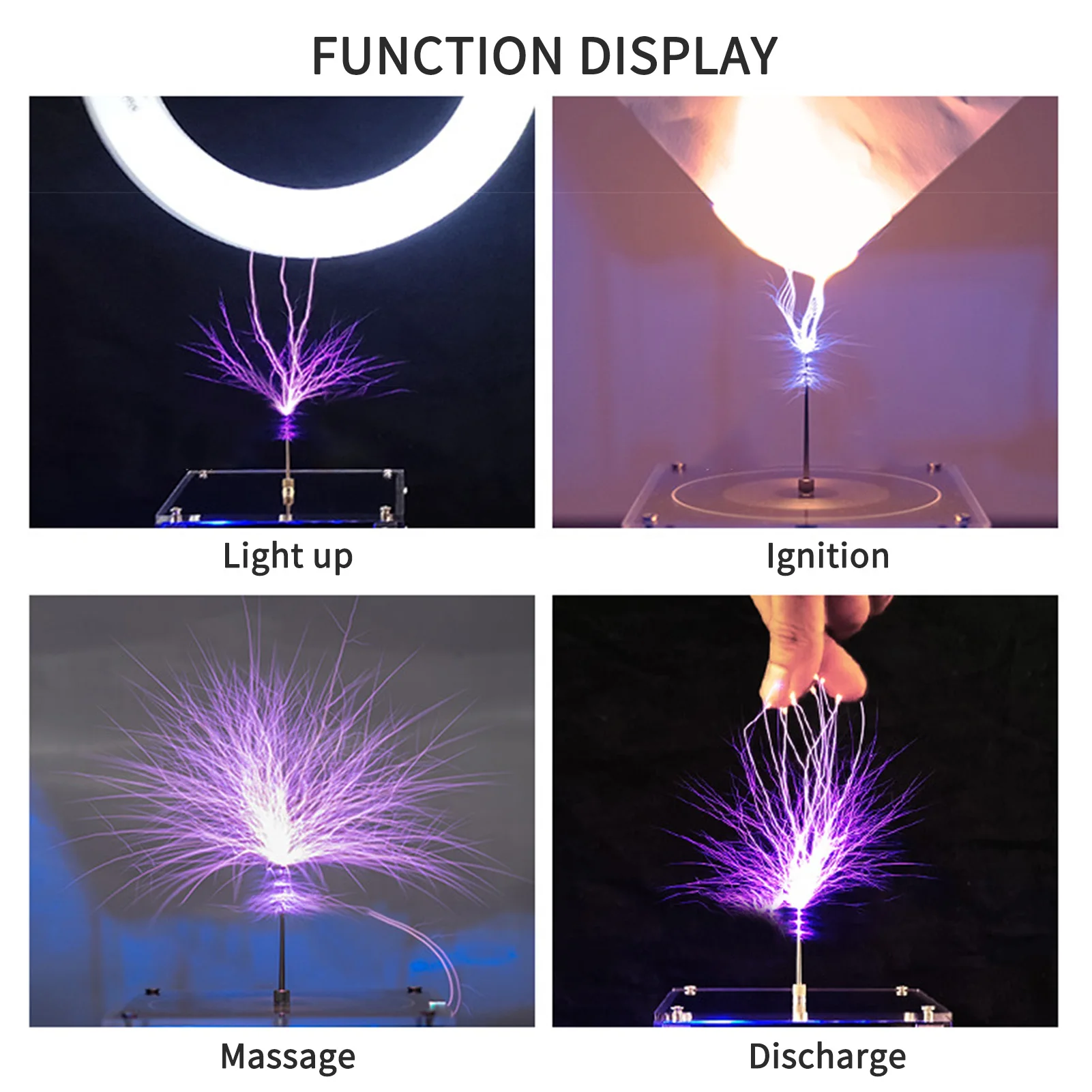 Multi-Function Tesla Music Tesla Coil Speaker Wireless Transmission Lighting