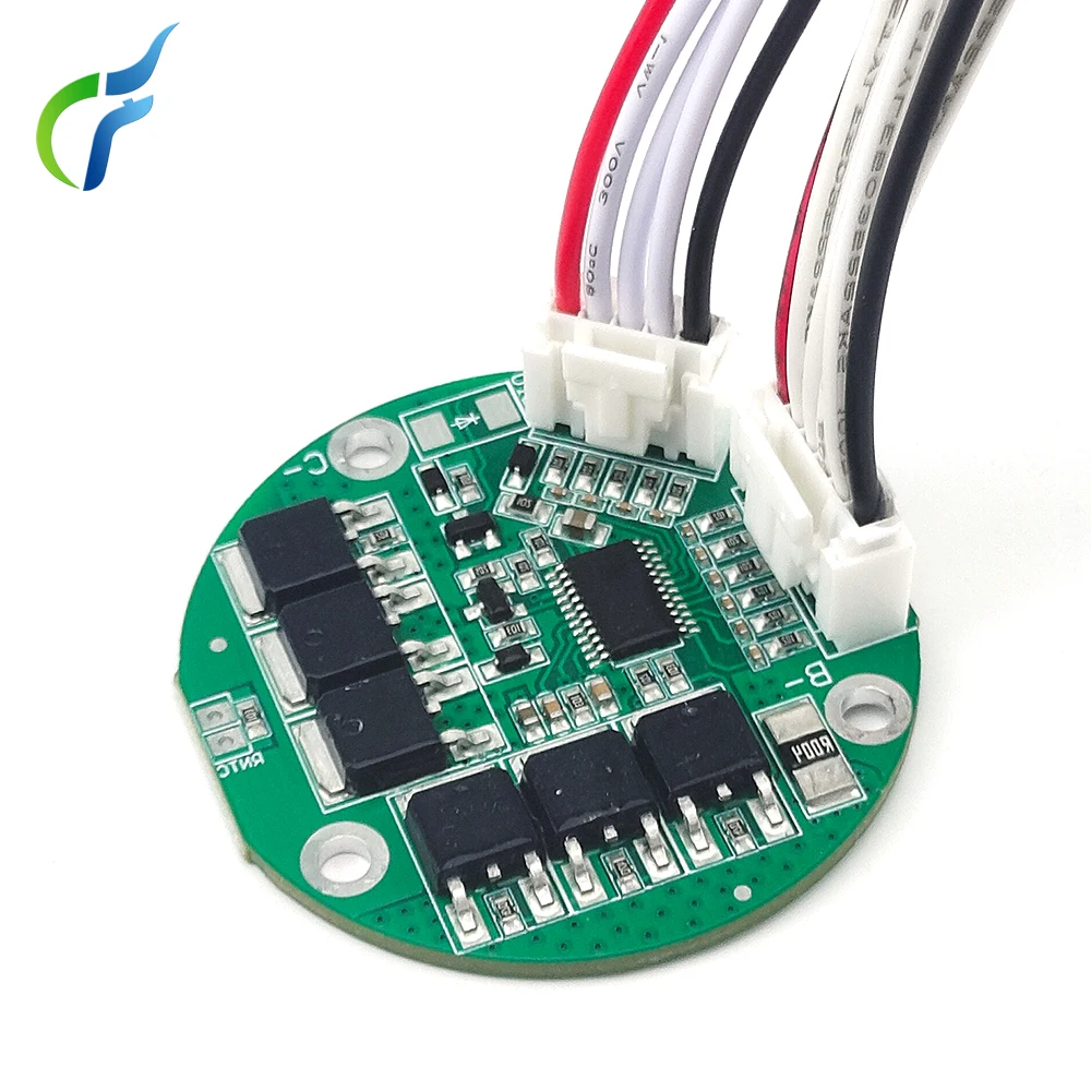 CF Round Board 10S 36V 15A Li-ion BMS 21700 Lithium-ion battery Pack 18650 Battery protection board Charging board Same Port