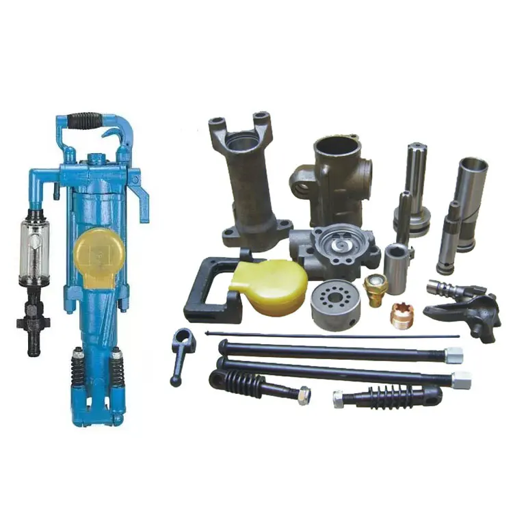 Пневматический Перфоратор с пневматической ножкой YT28, ручная молотковая машина для горного дела по заводской цене