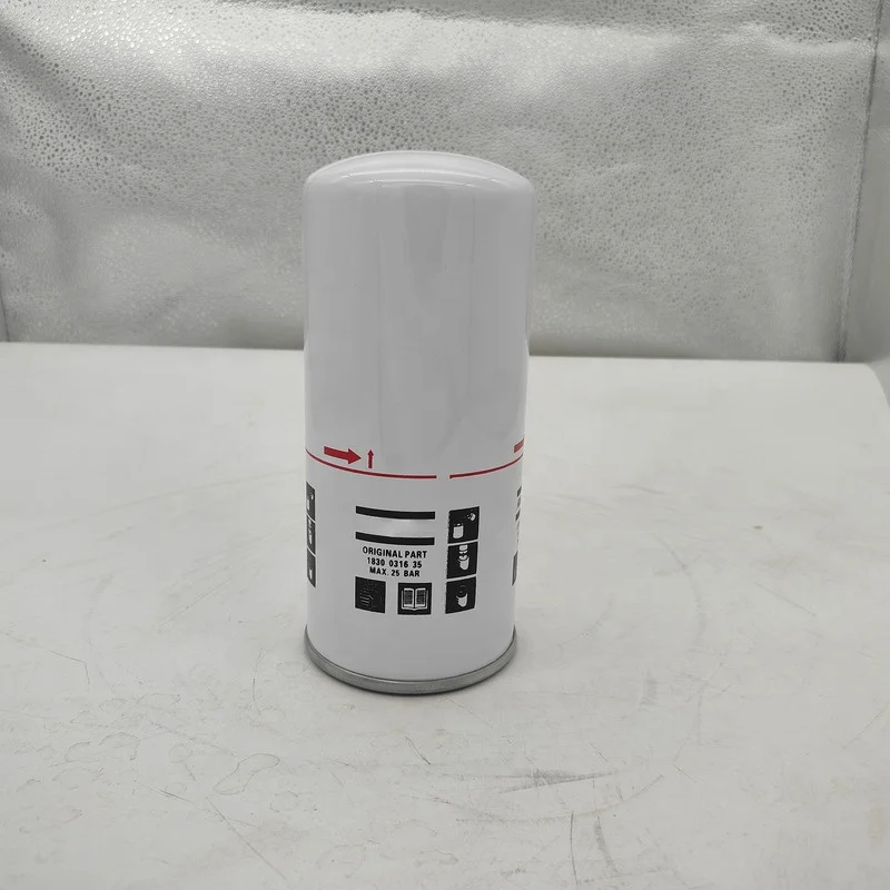 Atlas oil filter screw air compressor spare parts wholesale 1830031635 filter