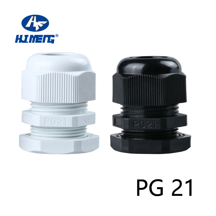 Cheap pg thread anti-bending plastic cable gland for 100% safety