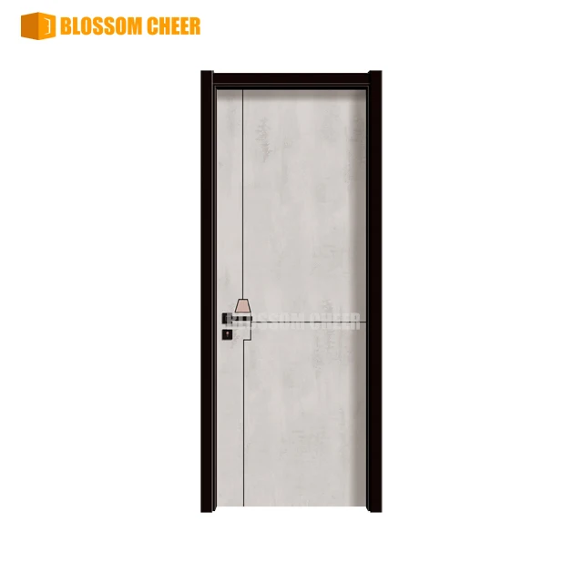 Заводская внутренняя ламинированная дубовая натуральная Hdf китайская новая деревянная дверь дизайнерская безопасная металлическая для комнат