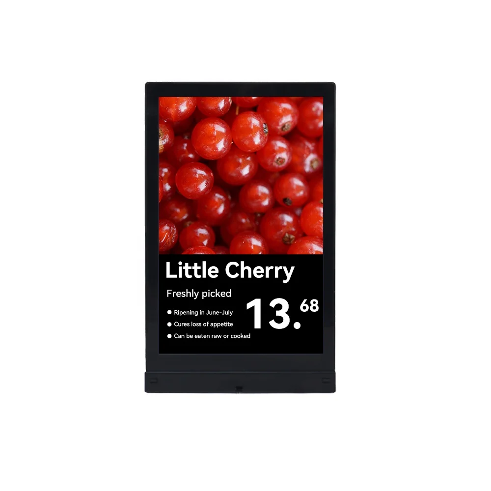 Производитель Высококачественная поддержка воспроизведения в розницу Esl 10,1-дюймовый полноцветный Tft Lcd цифровой тег