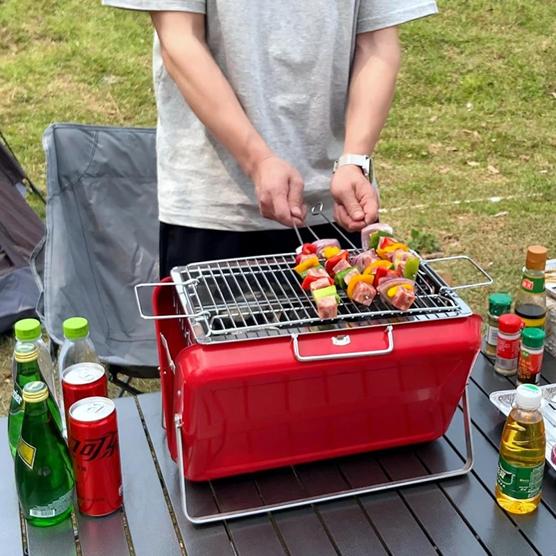 Factory Price Manufacturer Supplier Barbecue Grill Charcoal Bbq Grill Cooking Folding Barbecue Grill