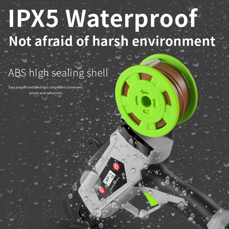 Battery powered electric tapener hand-held plant twist tie machine vegetables tying machine electric grape tying machine