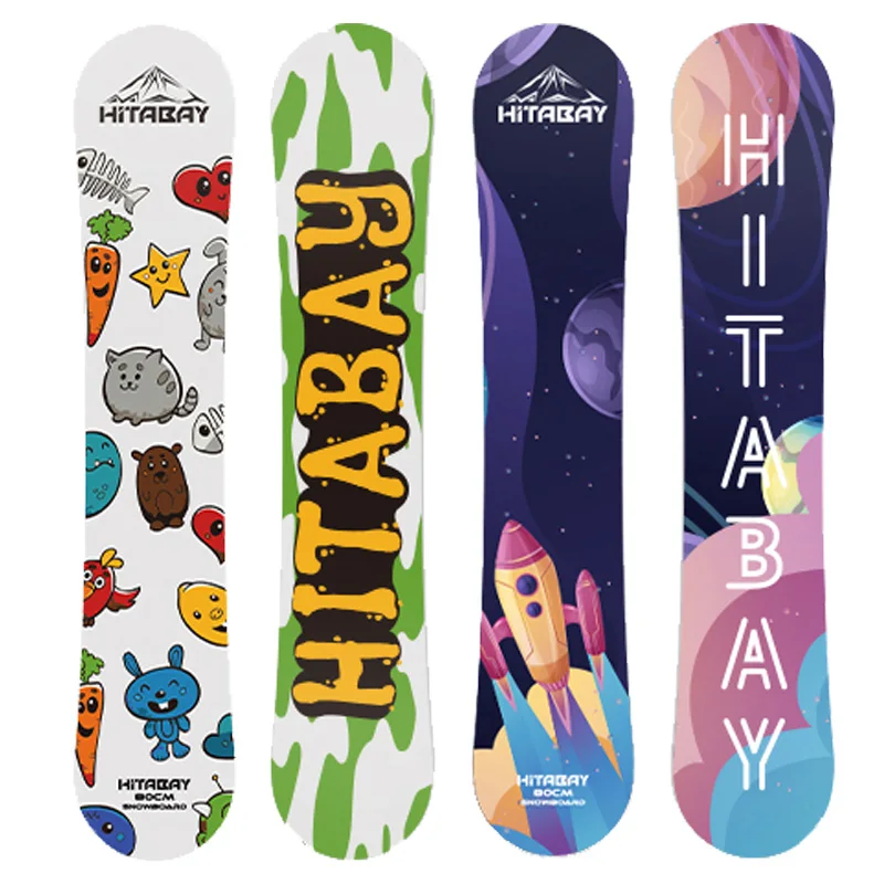 RU Warehouse Free Shipping All Mountain Adult Custom Snowboard Board Smooth Slope Training Snowboards Skis