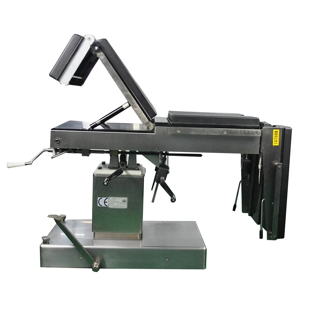 Cheap China Hospital Multi-purpose Hydraulic Manual Operating Surgical Table for Urological Operation