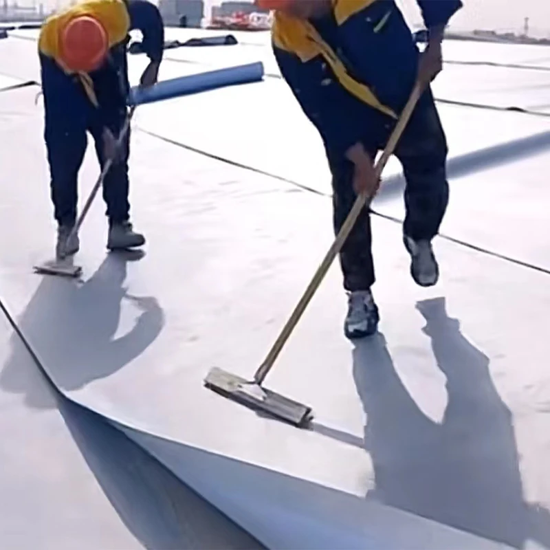 High Quality Factory Fleece Backed Tpo Roofing Membrane Single Ply Roof System Flexible Waterproof Membrane