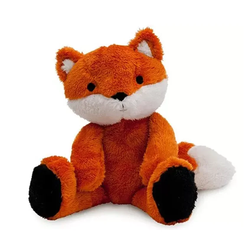 Custom White Blue Red Baby Fox Toy Soft Cotton & Plush Dinosaur Type Cute Stuffed Animal Wholesale Available
