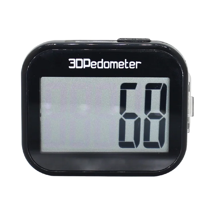 Electronic motion Accurately Big Screen Simple Count Steps Waterproof 3D Activity Walking Running Pedometer