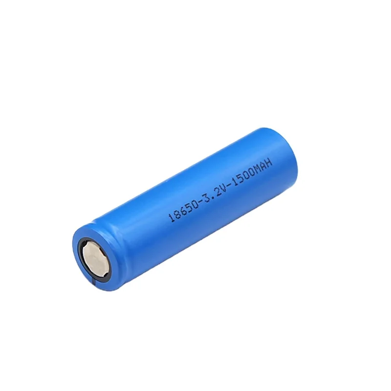Factory Priced 3.2V Cylindrical IFR18500 1300mAh Lithium Li-FePO4 Battery for Home Appliances