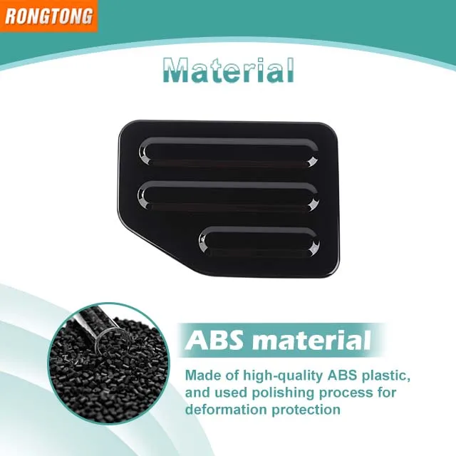 New Design Exterior Black Car ABS Fuel Tank Cover Decoration For Suzuki Jimny 2019+