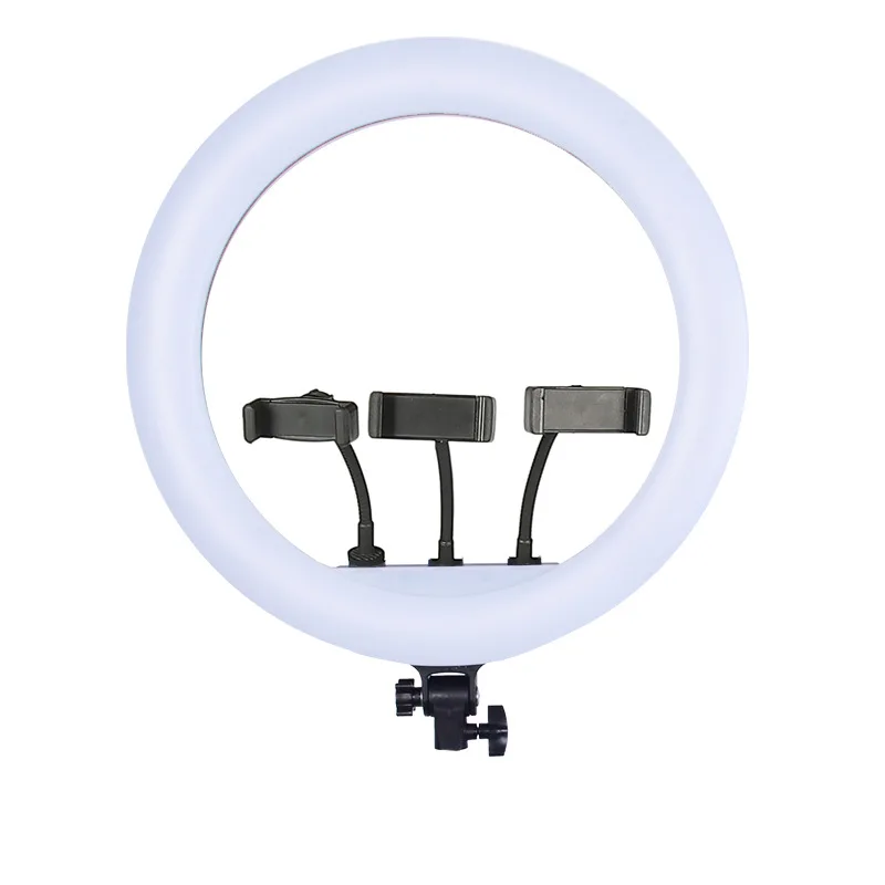 18 Inch Live Video Photographic Make Up Fill Lamp Phone Holder Led Selfie Ring Light With Tripod Stand