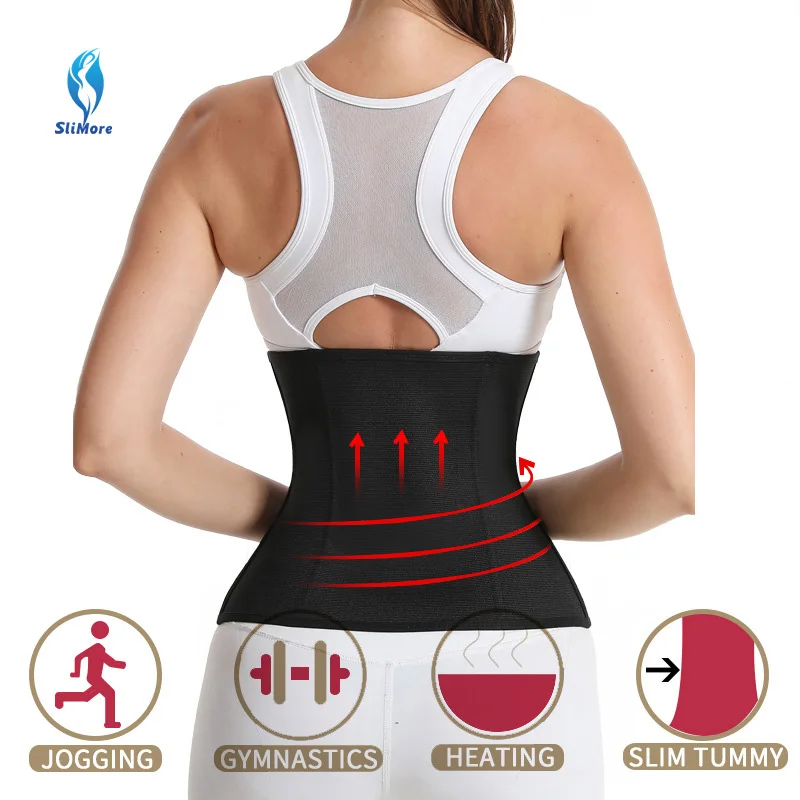 Comfortable Wrap Workout Sweat Band Abdominal Trainer Weight Loss Women Body Shaper Tummy Control Slimming Belt