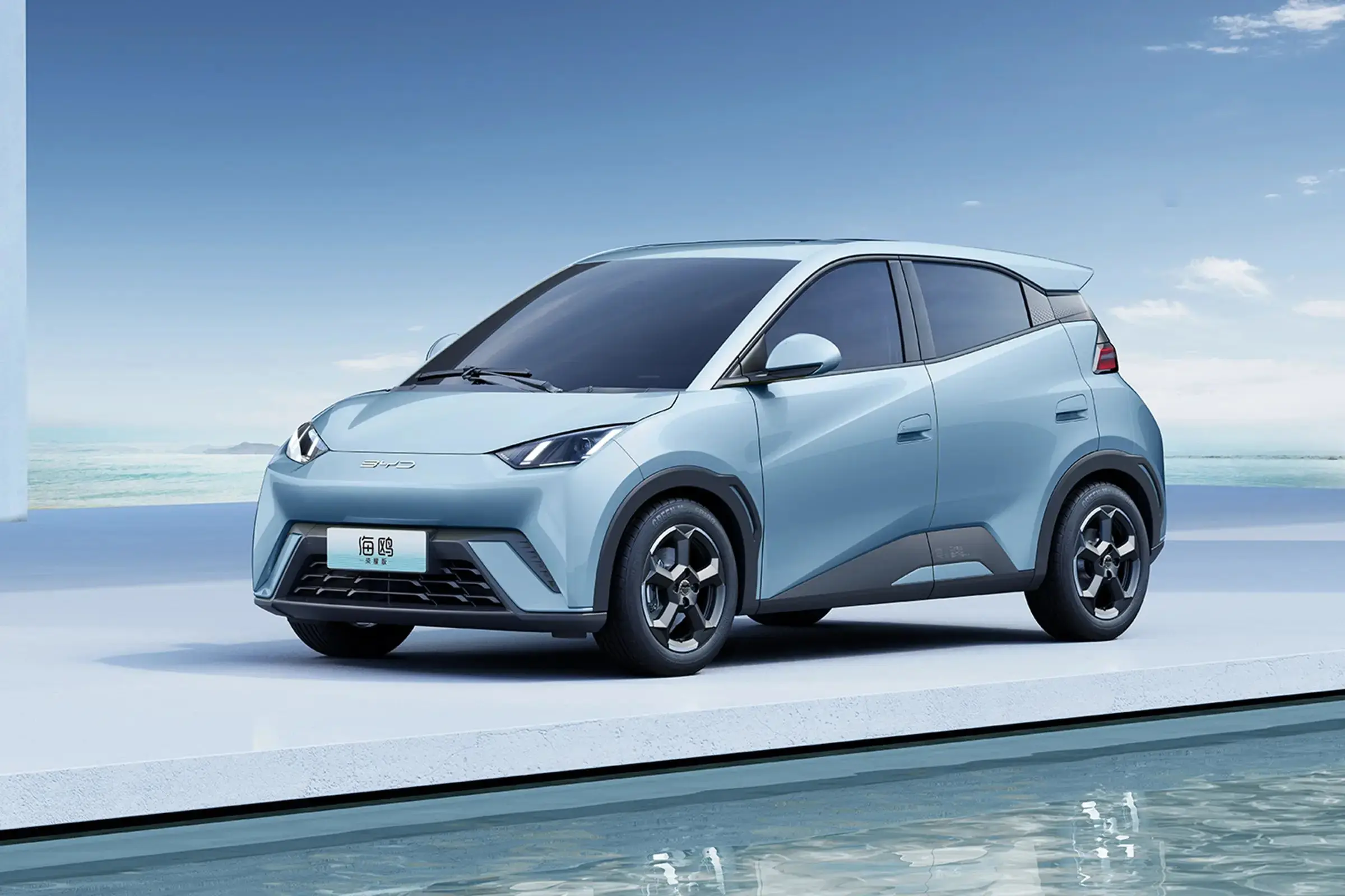BYD Чайка электрический автомобиль высокого качества китайский ев хэтчбек большой дальности с электроприводом