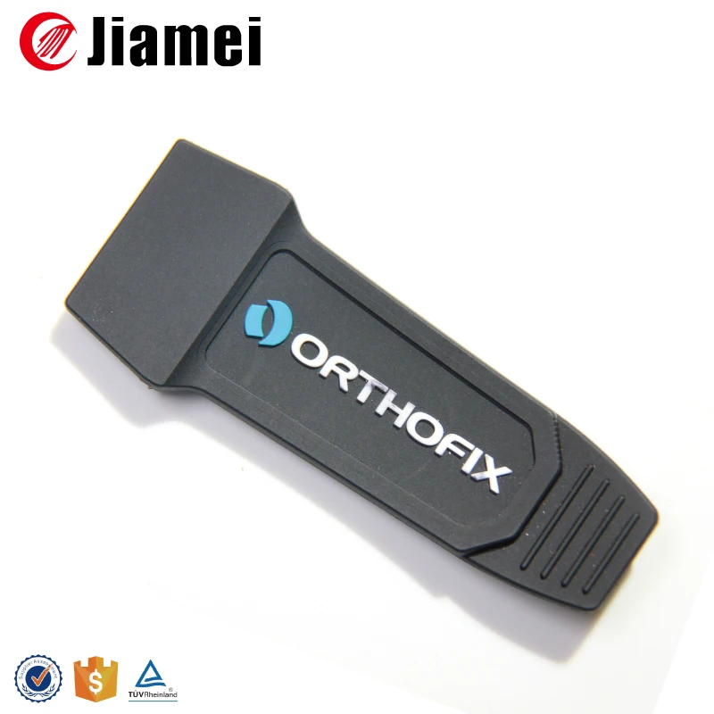 Custom various injection sleeve tab hook and loop straps for clothing