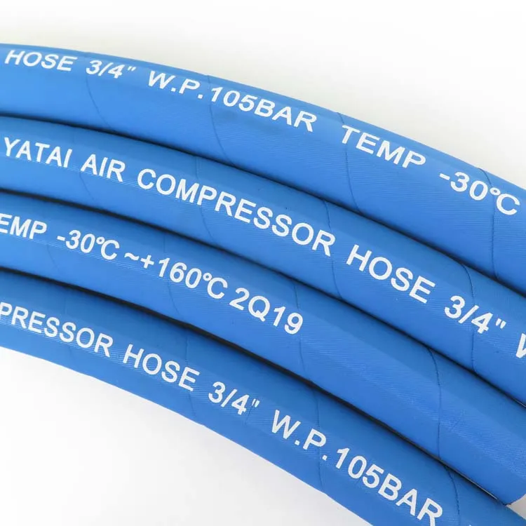 Плетеный резиновый гибкий шланг для воздушного компрессора с хлопковой нитью