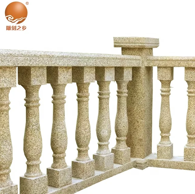Granite railing Villa granite fence poles High quality railings for sale