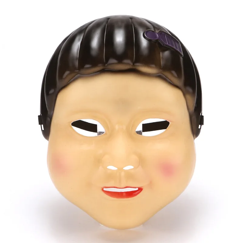 RS373 Halloween Face Squid Mask Cosplay Masquerade Decoration Mask Korean Movie Cos Props Mask