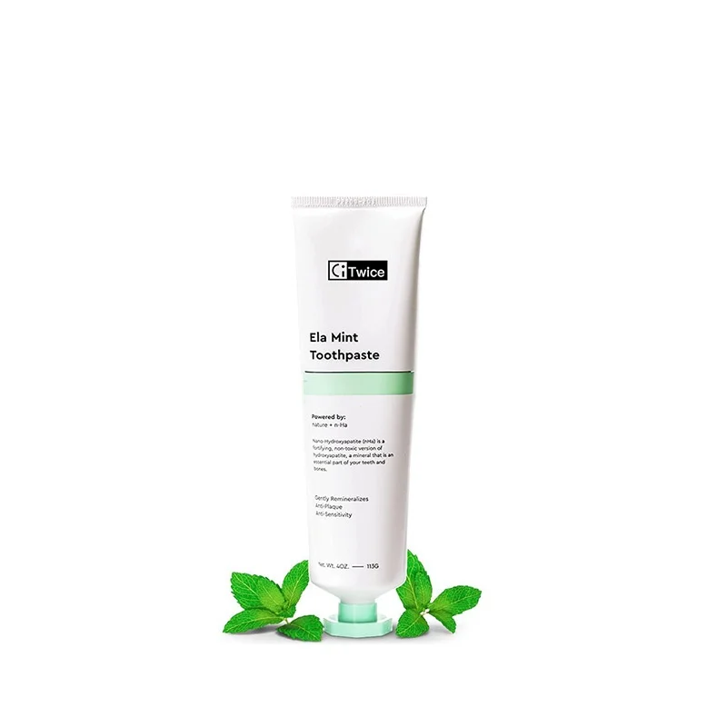 Nano hydroxyapatite whitening toothpaste