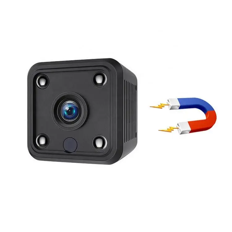 Миниатюрная IP-камера с ночным видением и поддержкой Wi-Fi, 1080P