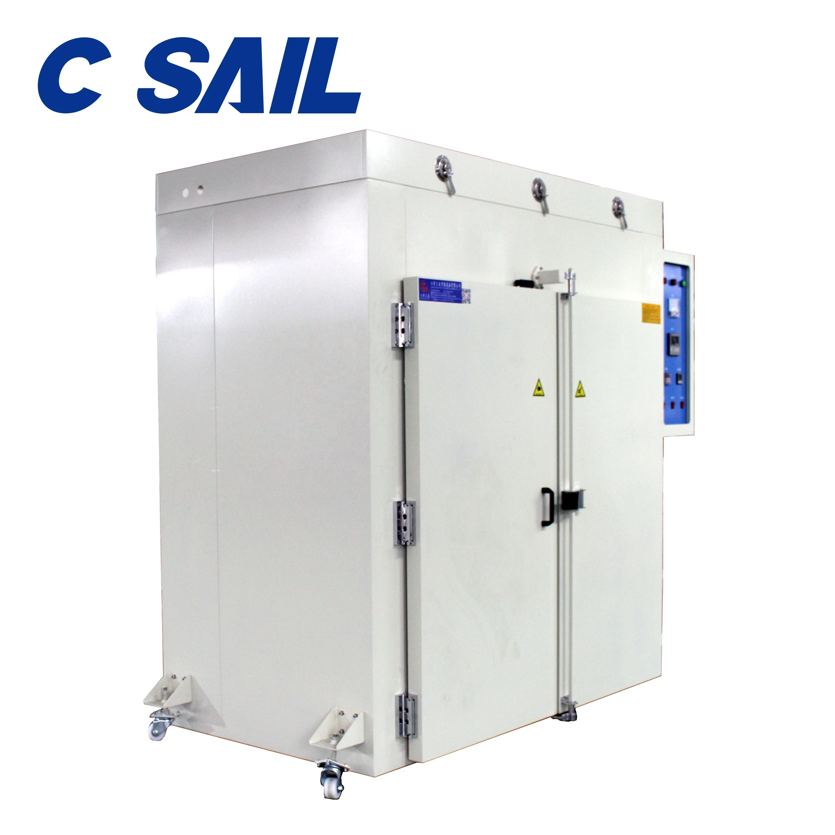 Hubei Trolley Type Dryer Hot Air Circulation Drying Oven Equipment For Chemical Gas Epoxy Battery Manufacturing