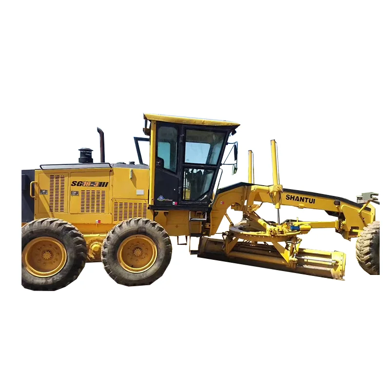 Hot Sale Shantui SG18 Grader High Quality Performance with Core Motor Pump Gearbox & PLC Components Used