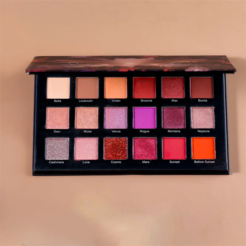 Cheap Nude Palette Custom Logo Loose Pigments Low Moq Eyeshadow Palette