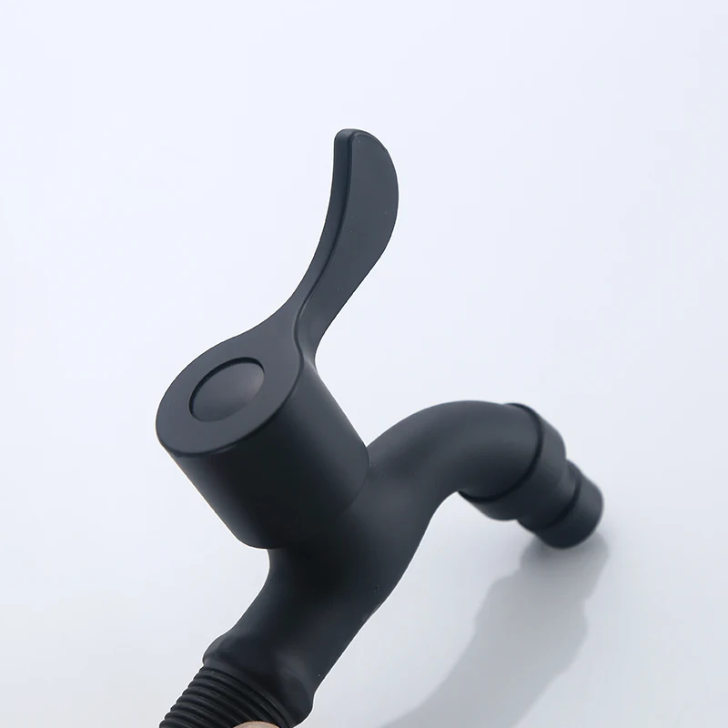 Classic best-selling black stainless steel 304 Body Water Tap Brass Cartridge With Iron Spindle