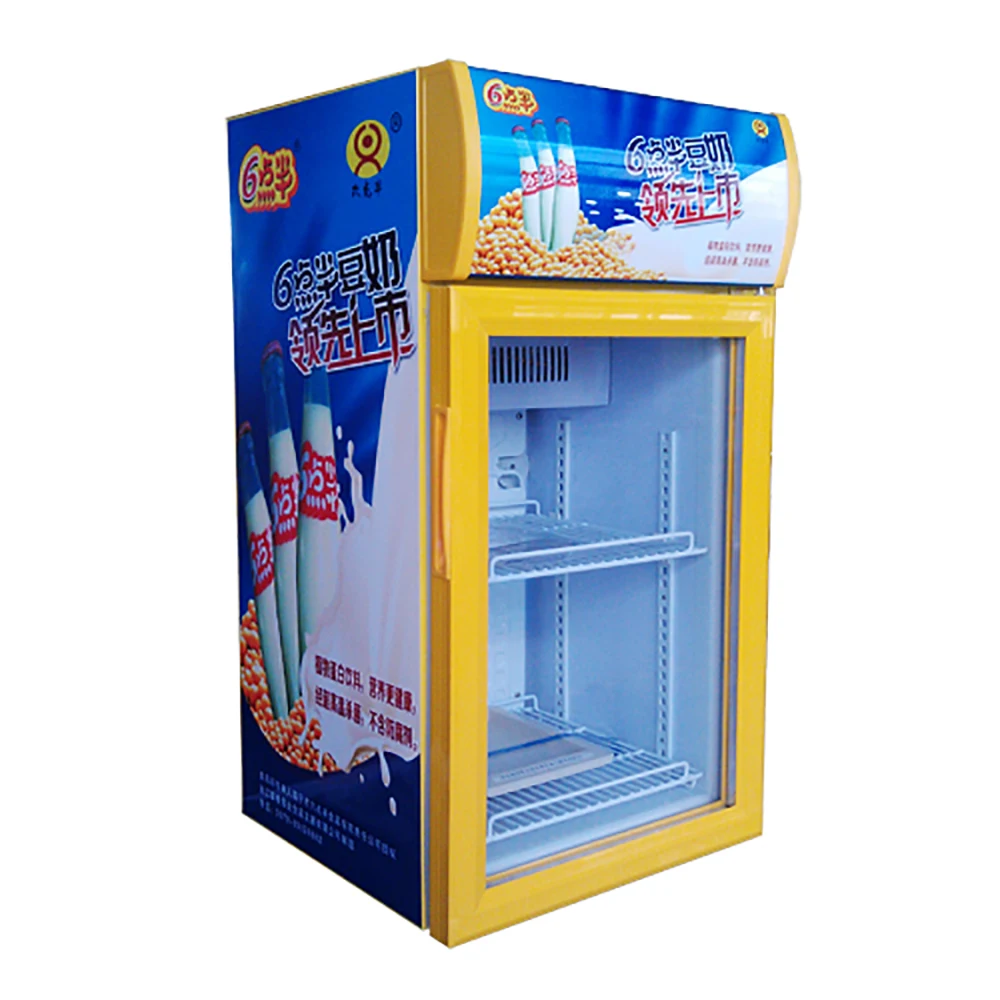 High Effect Cooling Low power Home Used Mini Compact Cooler Fridge with LED light