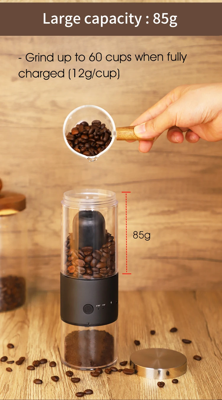 Wedding Anniversary Gifts Smart Design Automatic Coffee Grinder Electric Grinder Mill for Home Use Cafe Maker for Wedding Guests