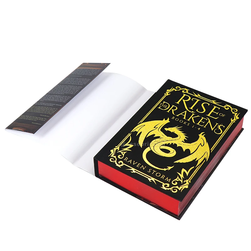 Printing Factory Custom Book Printing Services Hardcover Books With Painted Sprayed Edge Novel Book Printing