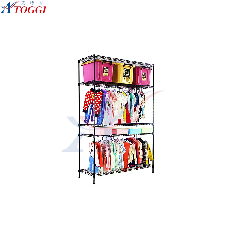 customized household supermarket  wire display rack shelf