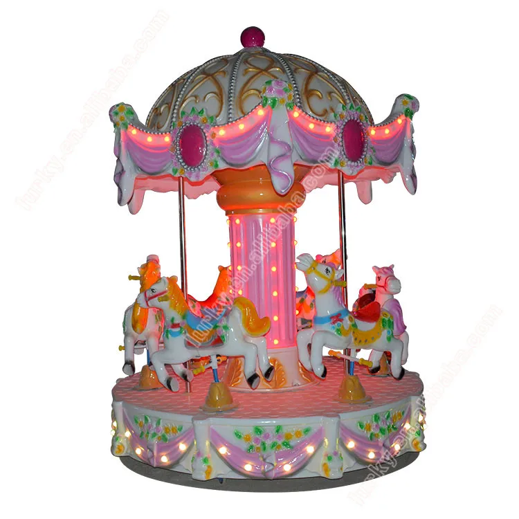 Factory direct Children playground small kids mini Palace style carousel kids carousel for sale