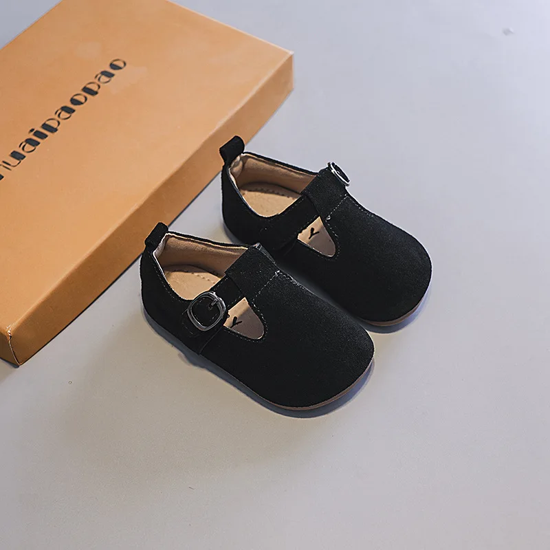 New Arrivals neutral Casual Girls Baby Toddler First Walker Girls Leather Shoes